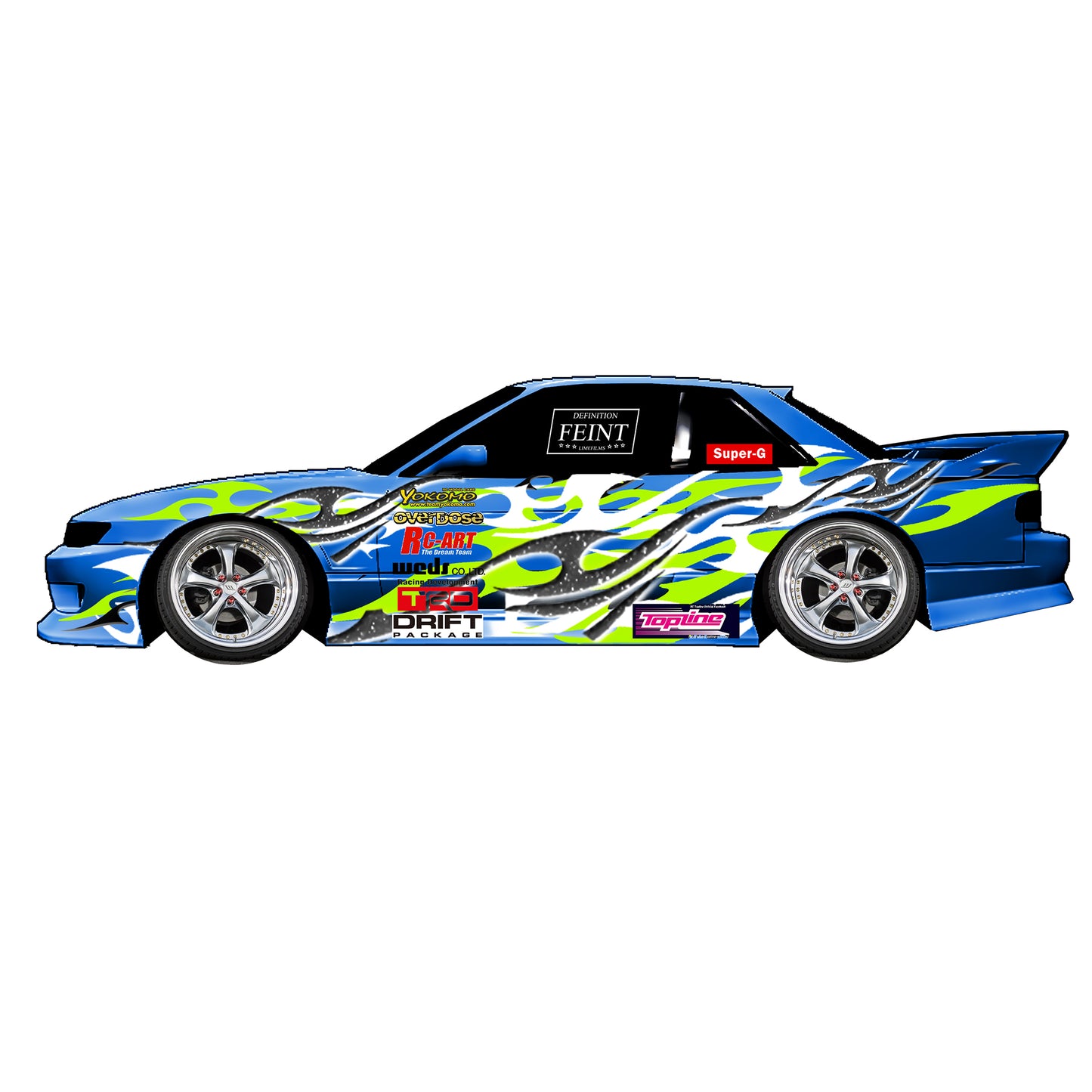 1:10 RC Drift Liveries (ALL)