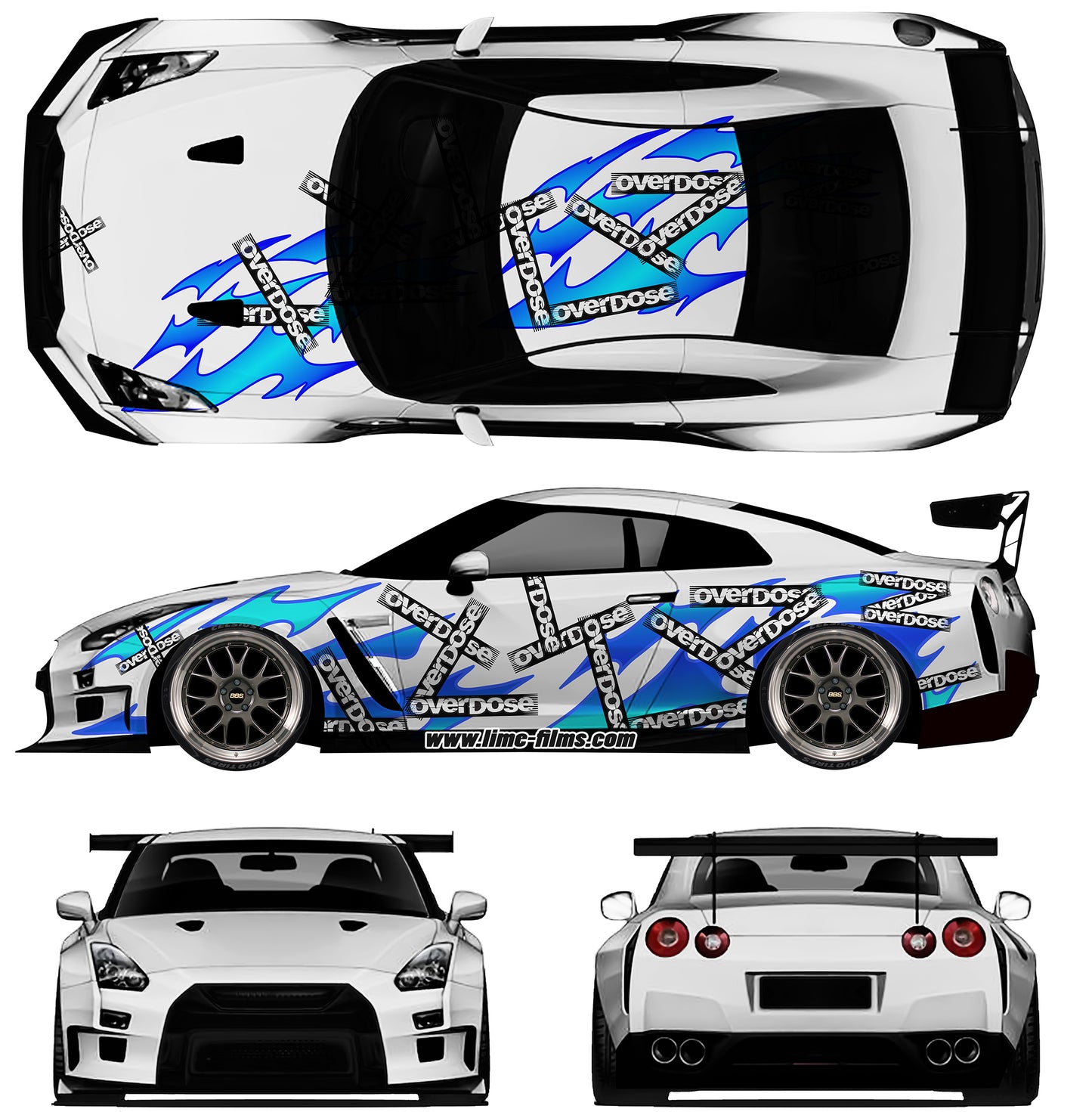 1:10 RC Drift Liveries (ALL)