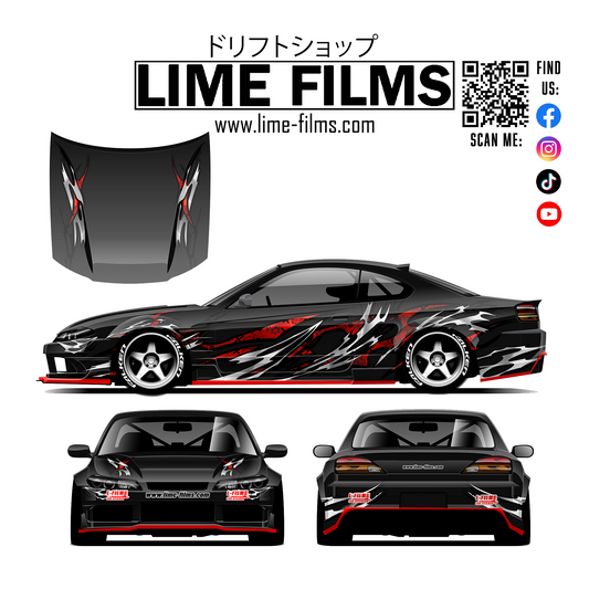 LimeFilms Spicy RAD x Taka Universal Livery Design