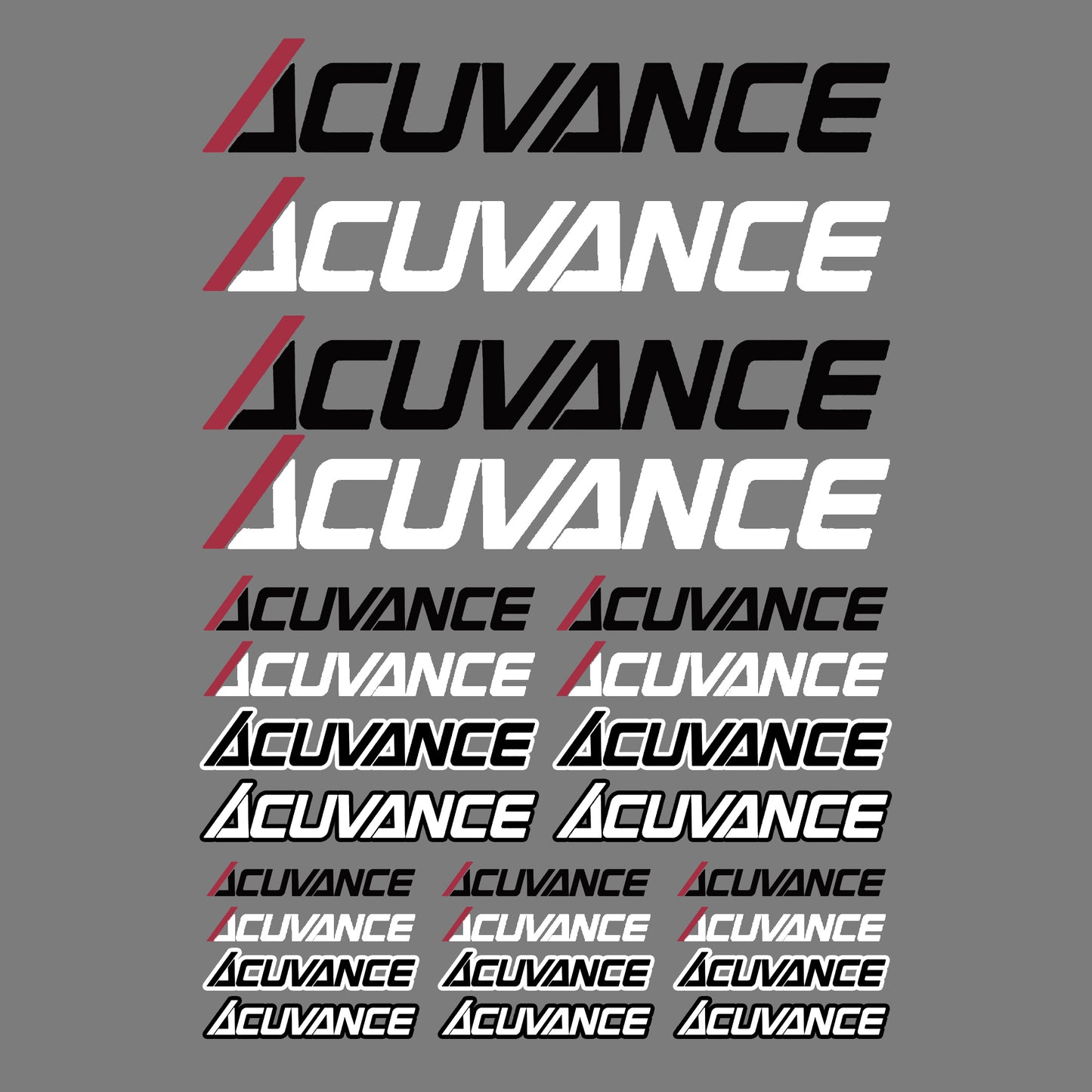 Acuvance Logo Sponsor Stickers