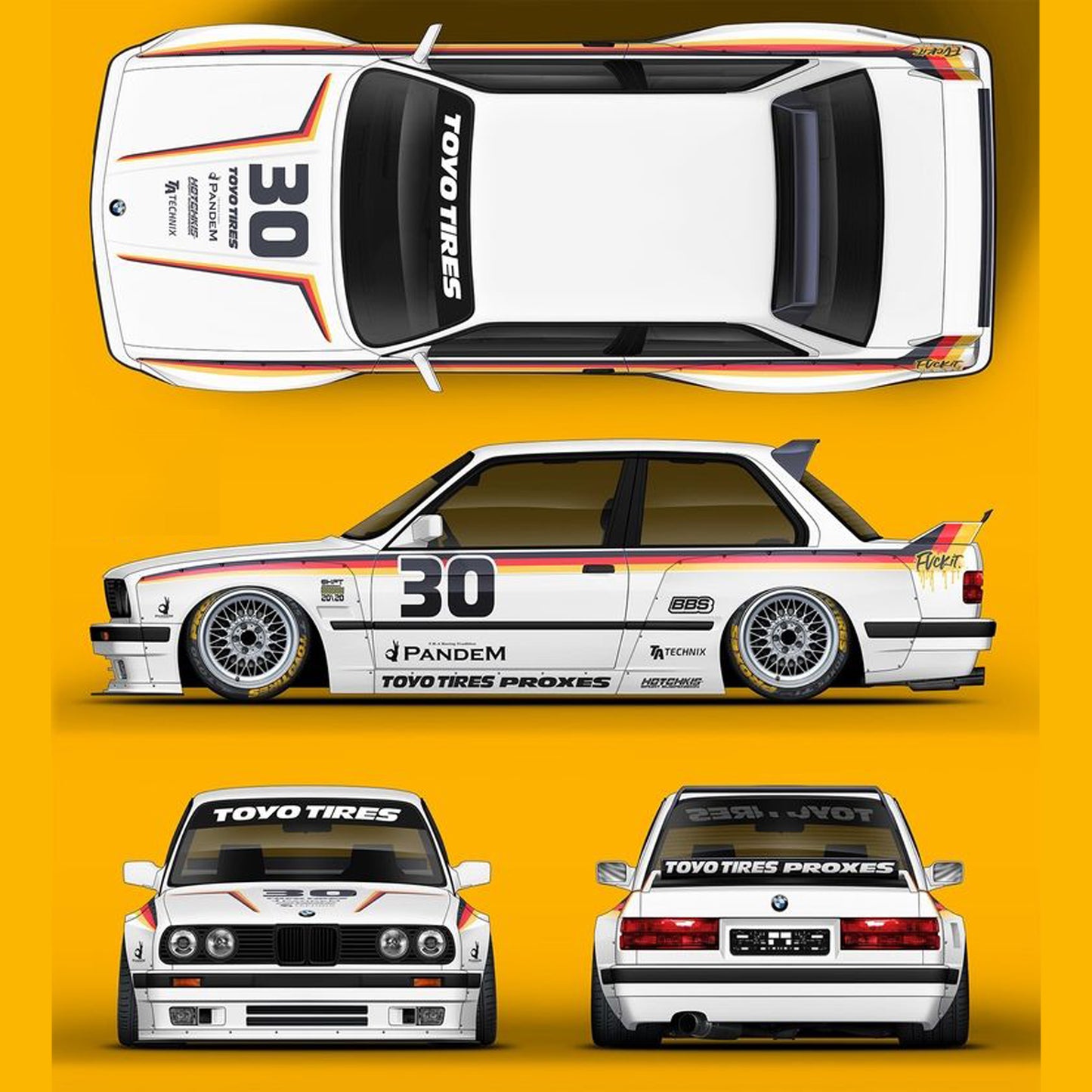 1:10 RC Drift Liveries (ALL)