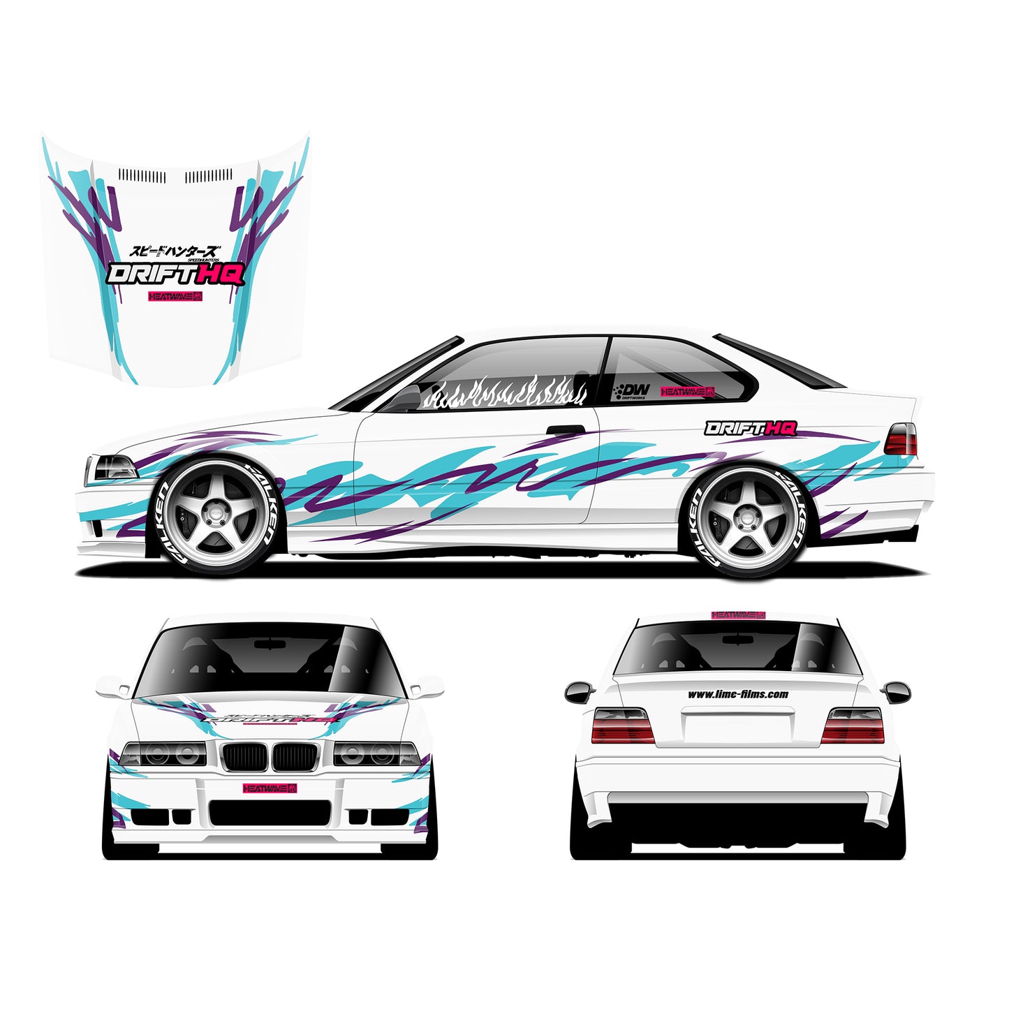 1:10 RC Drift Liveries (ALL)