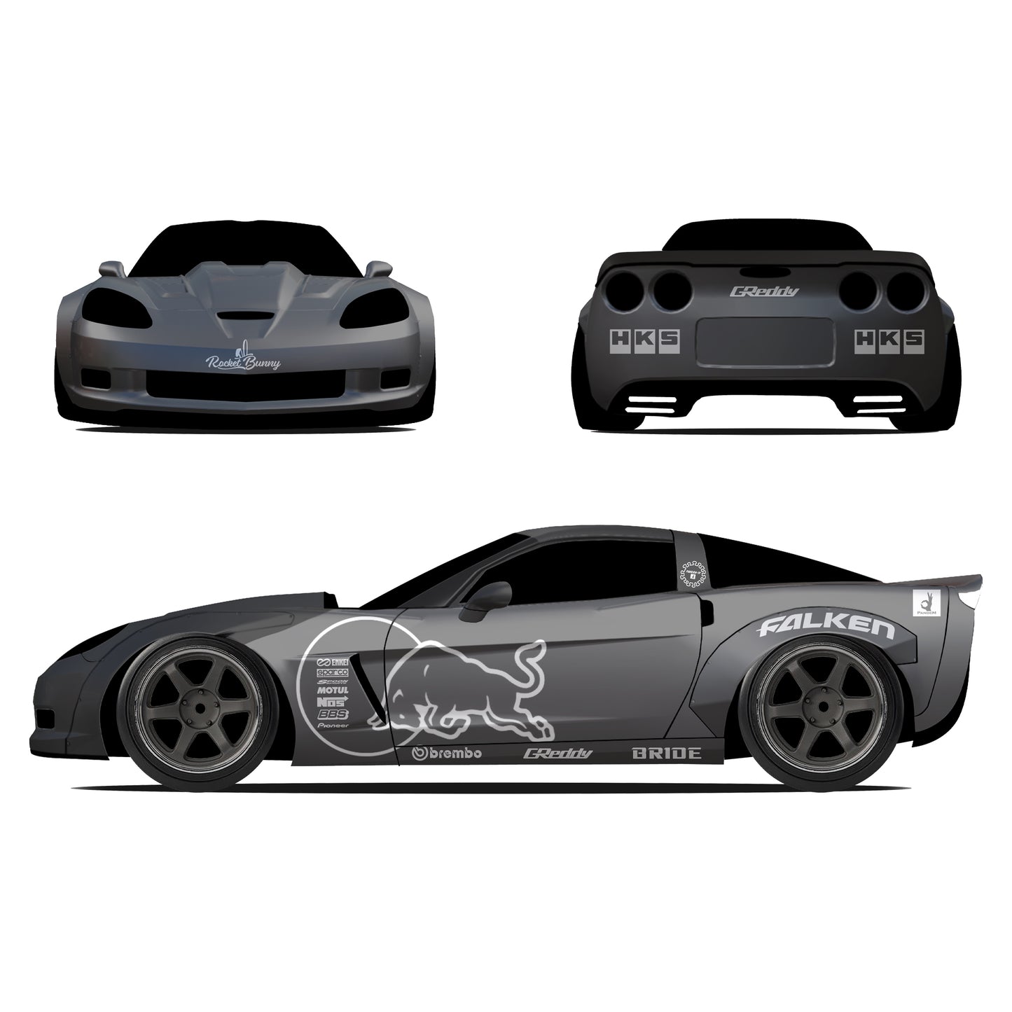 1:10 RC Drift Liveries (ALL)